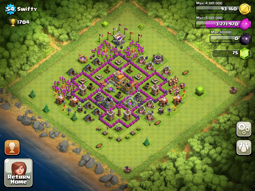 Layouts - Clash Of Clans!
